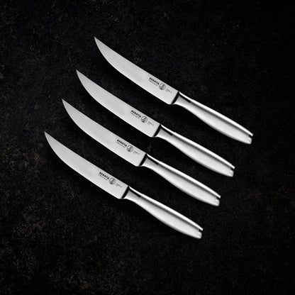 SET DI 4 COLTELLI DA BISTECCA FINE EDGE IN ACCIAIO INOSSIDABILE AVANTA